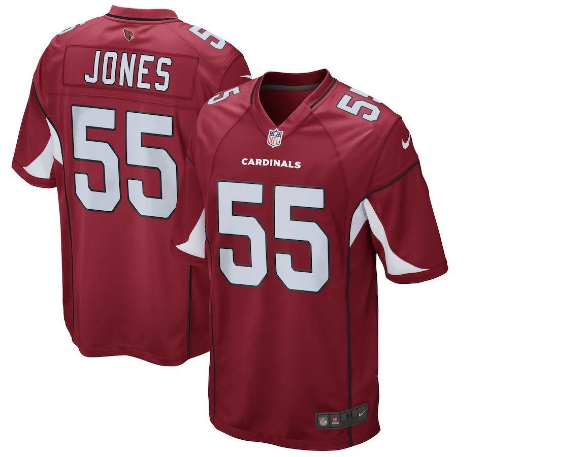 Men Arizona Cardinals #55 Chandler Jones Nike Cardinal Game NFL Jersey
